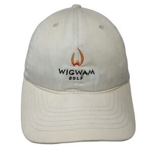 Legendary Headwear Wigwam Golf Hat Beige One Size Baseball Cap Slideback Cotton